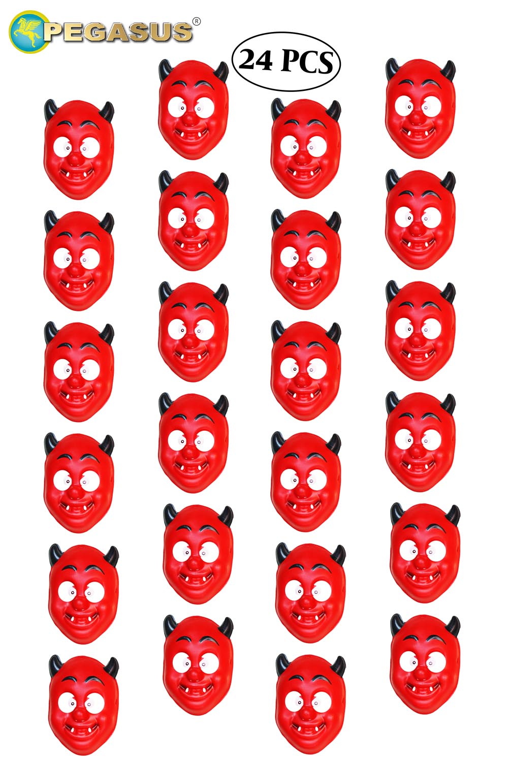 MASCHERA DIAVOLETTO EVA CF 24 PZ